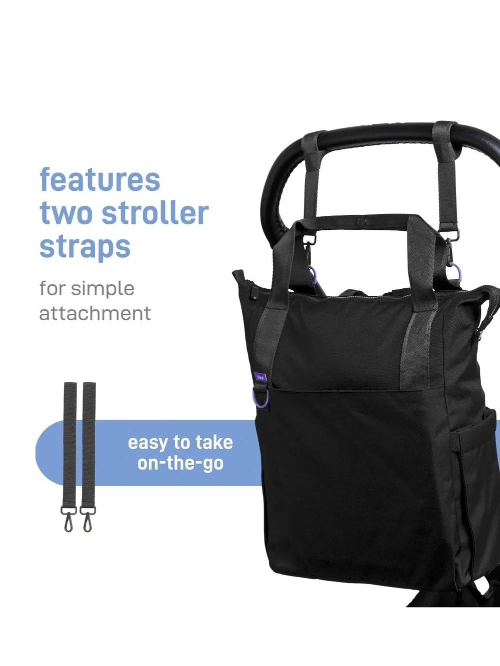Ubbi Fleur Diaper Bag